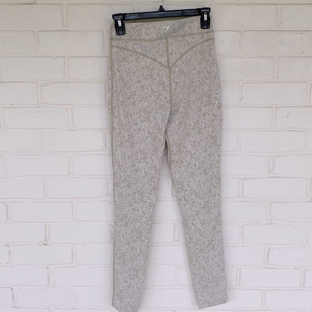 GYMSHARK | Fleur Texture Leggings M - Picture 5 of 11